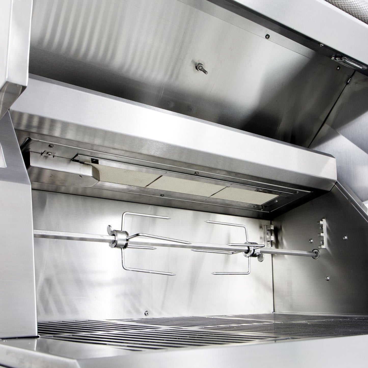 Hestan 42-Inch Natural Gas Grill W/ Sear Burner & Rotisserie On Double Drawer & Door Tower Cart - Bora Bora - GMBR42-NG-TQ - Image 6