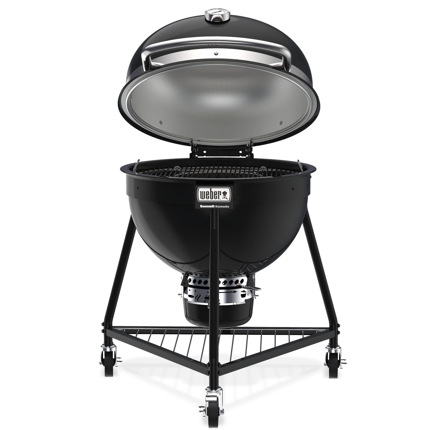 Weber Summit 24-Inch Kamado E6 Charcoal Grill w/ Stand - 18201001 - Image 2