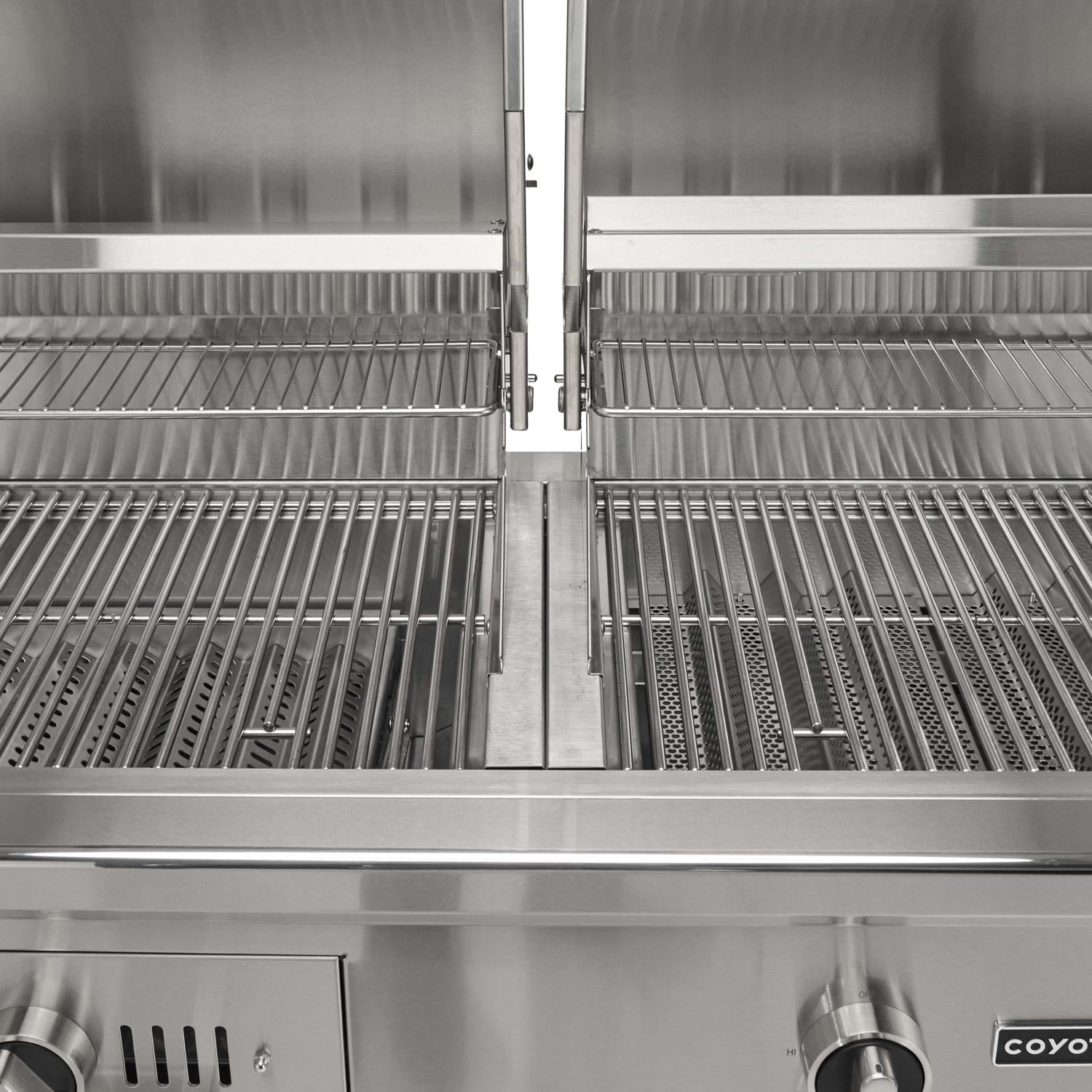 Coyote 50-in Built-In Natural Gas / Charcoal Grill - C3HY50NG - Image 2