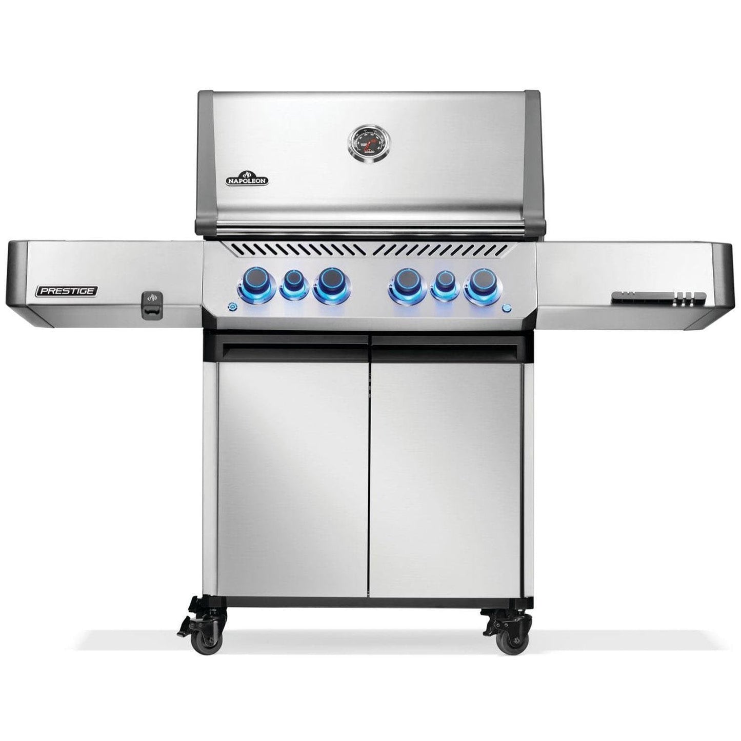 Napoleon Prestige 500 4-Burner Natural Gas Grill w/ Rotisserie & Side Burner - P500VRSIBNSS - Image 1