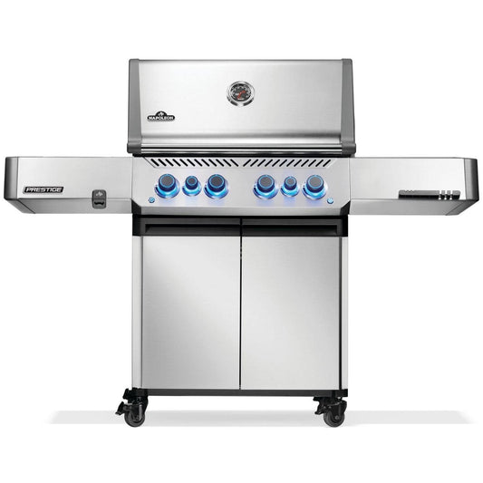 Napoleon Prestige 500 4-Burner Natural Gas Grill w/ Rotisserie & Side Burner - P500VRSIBNSS - Image 1