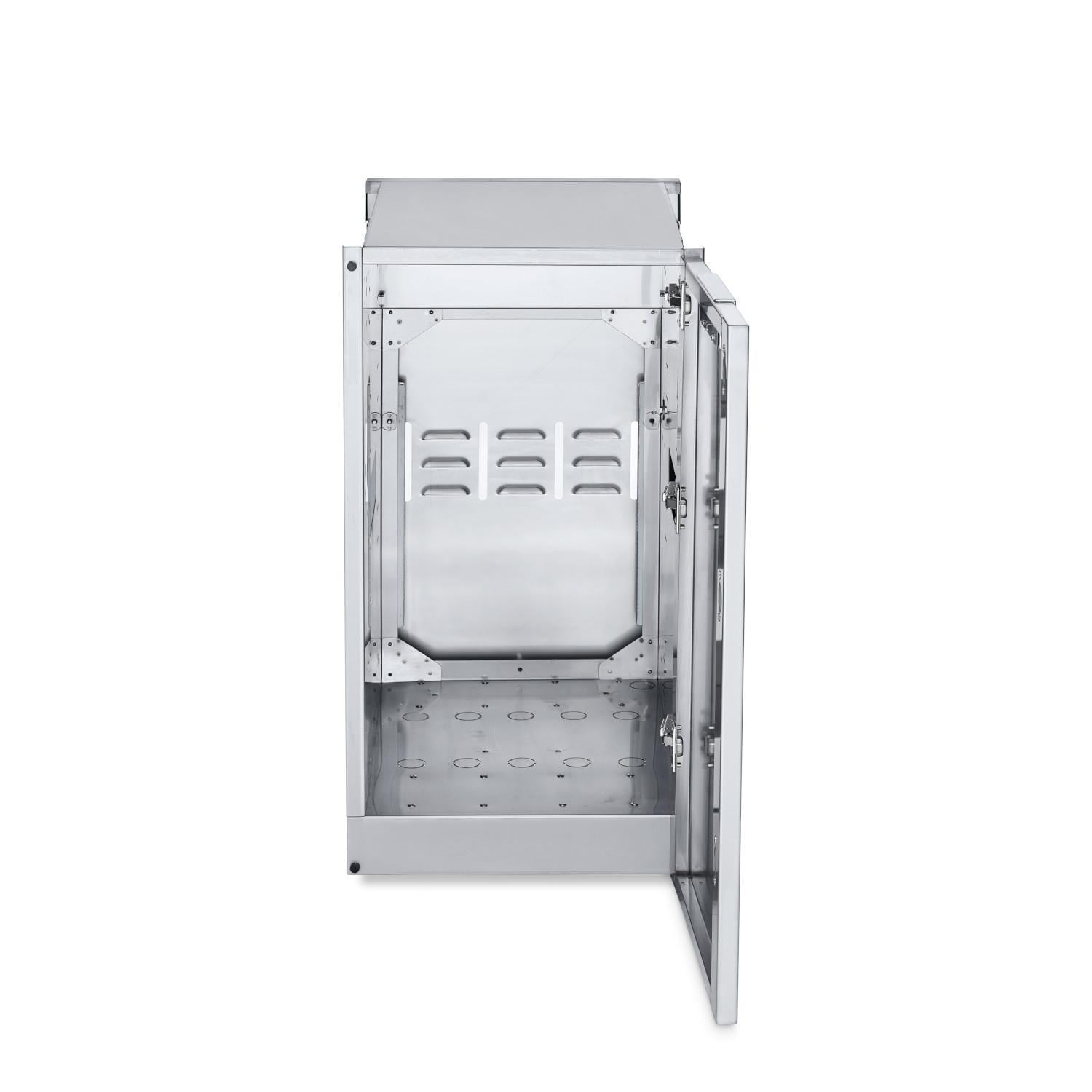 Crown Verity Infinite Series 36-Inch Natural Gas Grill Modular Island Bundle W/Storage Cabinet W/Cutting Board, & Sideburner - IGM36NG - Image 3