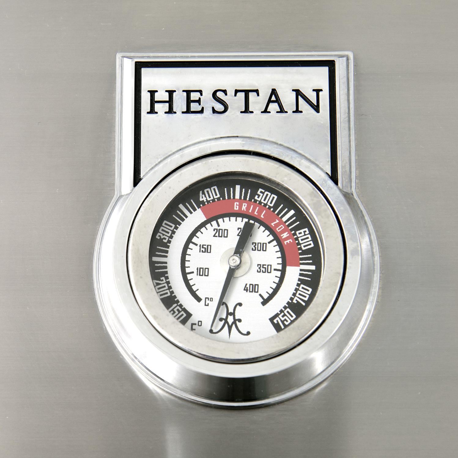 Hestan 36-Inch Natural Gas Grill W/ Sear Burner & Rotisserie On Double Drawer & Door Tower Cart - Prince - GMBR36-NG-BU - Image 11