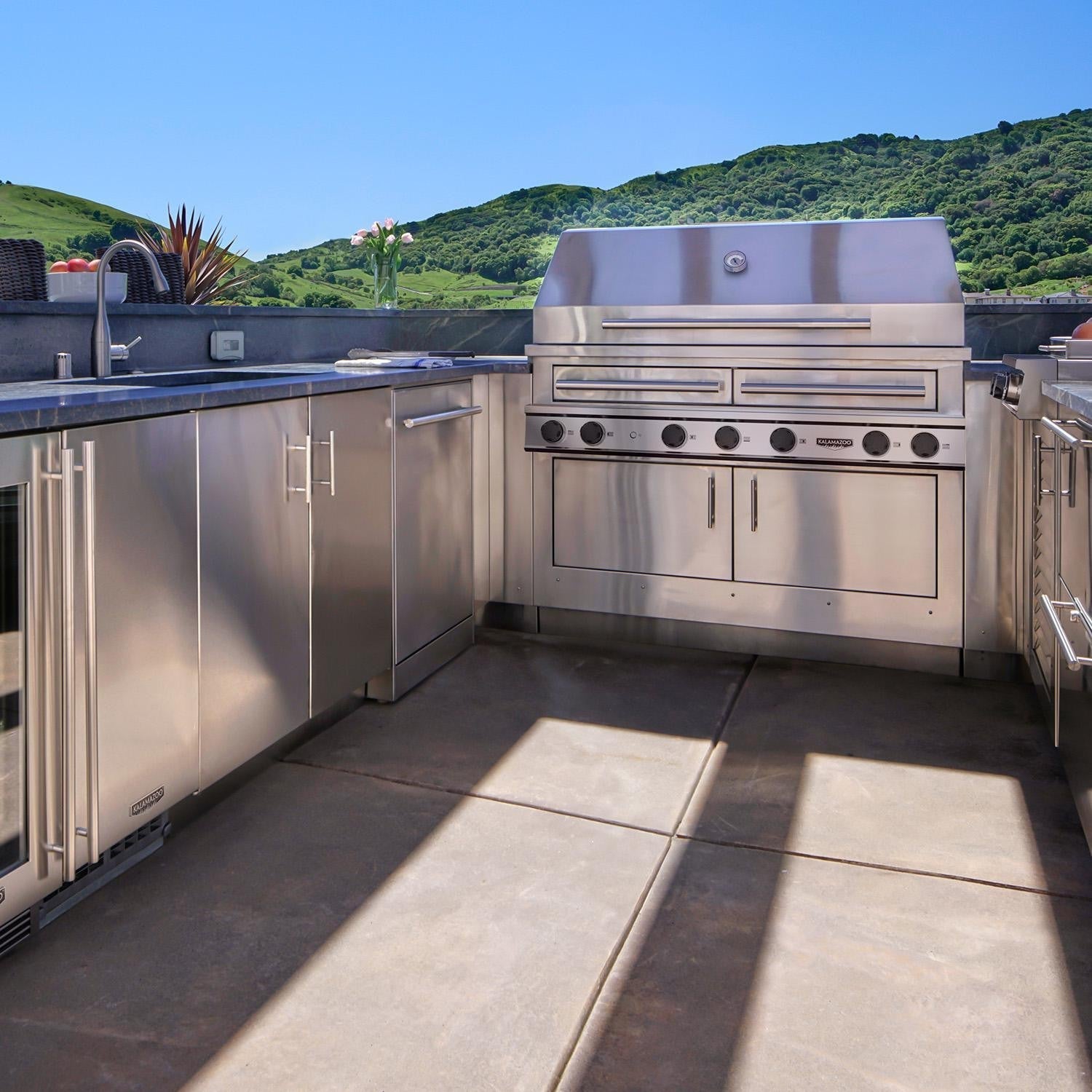 Kalamazoo K1000HB Built-In Hybrid Fire Grill - Natural Gas - K1000HB-2-2-NA-NG-S4 - Image 4