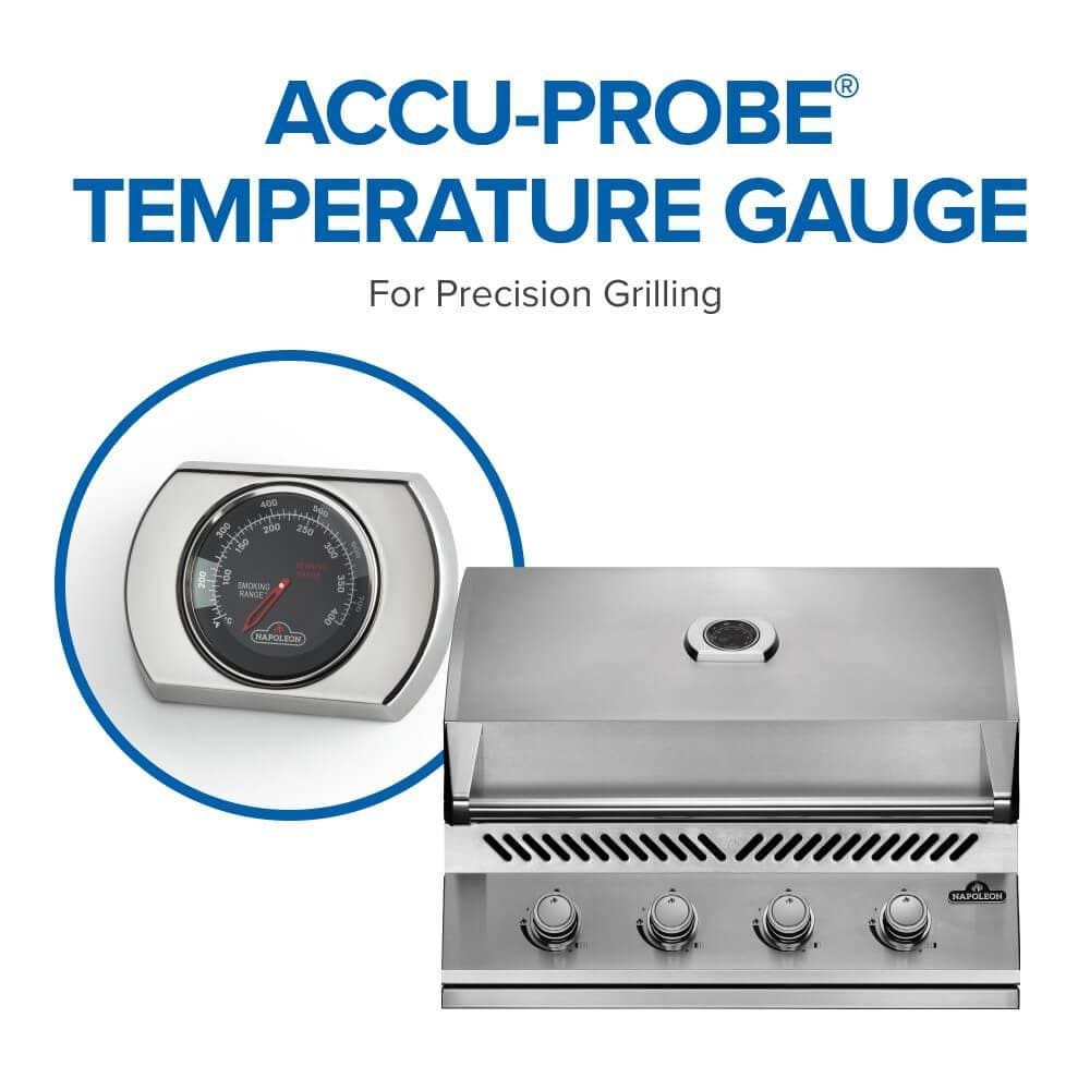 Napoleon 500 Series 4-Burner 32-Inch Built-In Natural Gas Grill - BI32NSS - Image 12