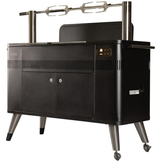 Everdure HUB II 54-Inch Charcoal Grill With Rotisserie & Electronic Ignition - HBCE3BUS - Image 1