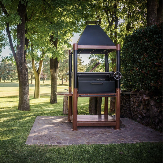 Tagwood BBQ Beast Argentine Wood Fire & Charcoal Grill - BBQ02SI - Image 1
