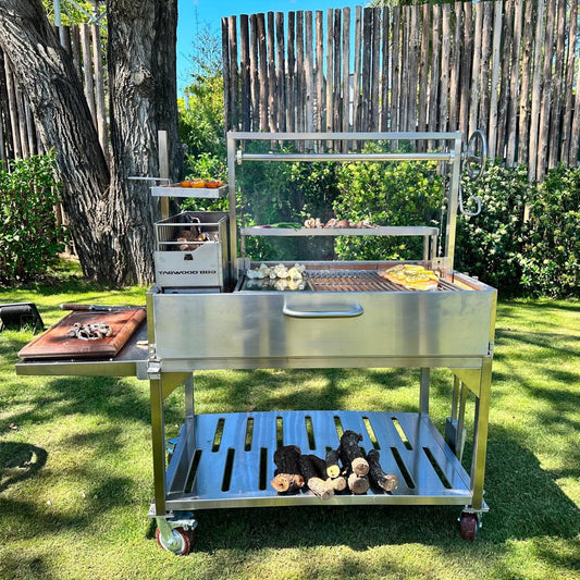 Tagwood BBQ XL Argentine Santa Maria Wood Fire & Charcoal Grill - BBQ23SS - Image 1