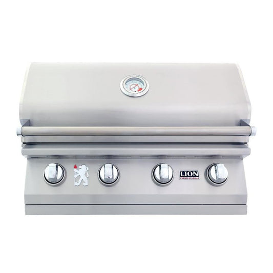 Lion L60000 32-Inch 4-Burner Stainless Steel Built-In Natural Gas Grill - 65623 - Image 1