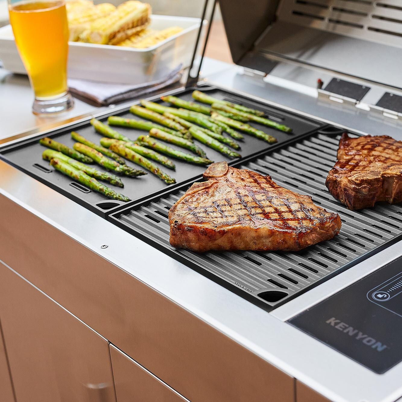 Kenyon Texan IntelliKEN Touch 3000 Watt Electric Grill - 240V - C70426 - Image 4
