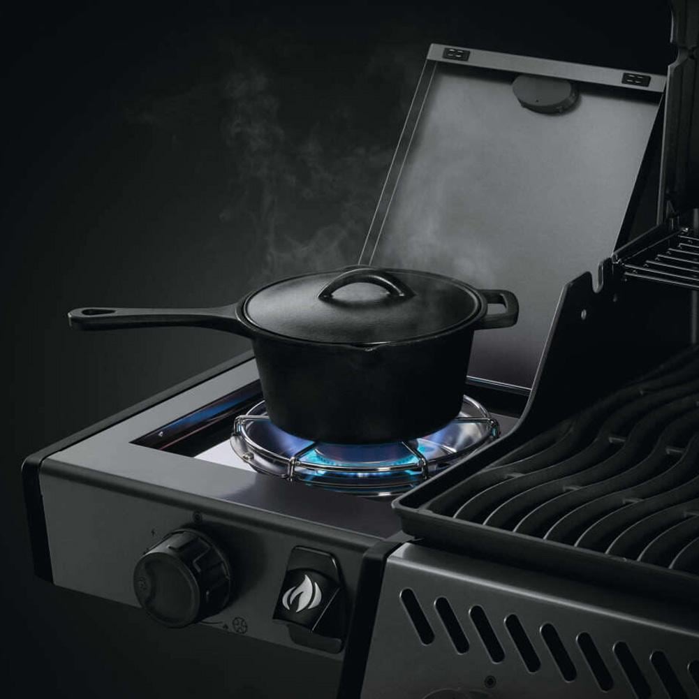 Napoleon Freestyle 425 4 Burner Propane Gas Grill w/ Range Side Burner - Graphite Grey - F425DSBPGT-ECP - Image 3