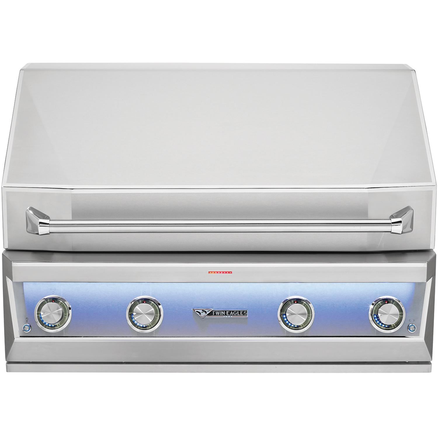 Twin Eagles Eagle One 42-Inch 3-Burner Built-In Natural Gas Grill with Sear Zone & Infrared Rotisserie Burner - TE1BQ42RS-N - Image 1