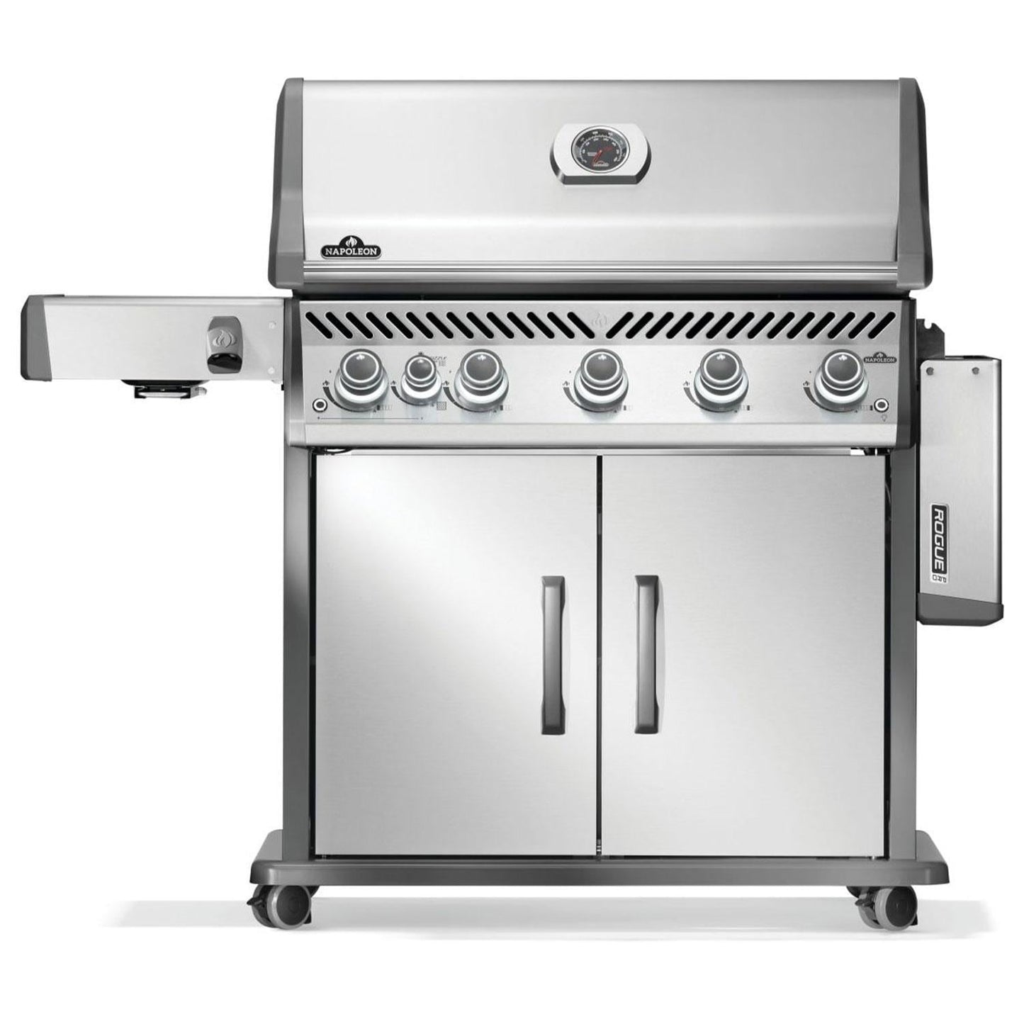 Napoleon Rogue PRO 625 5-Burner Natural Gas Grill w/ Side Burner - RP625SIBNSS-2 - Image 10