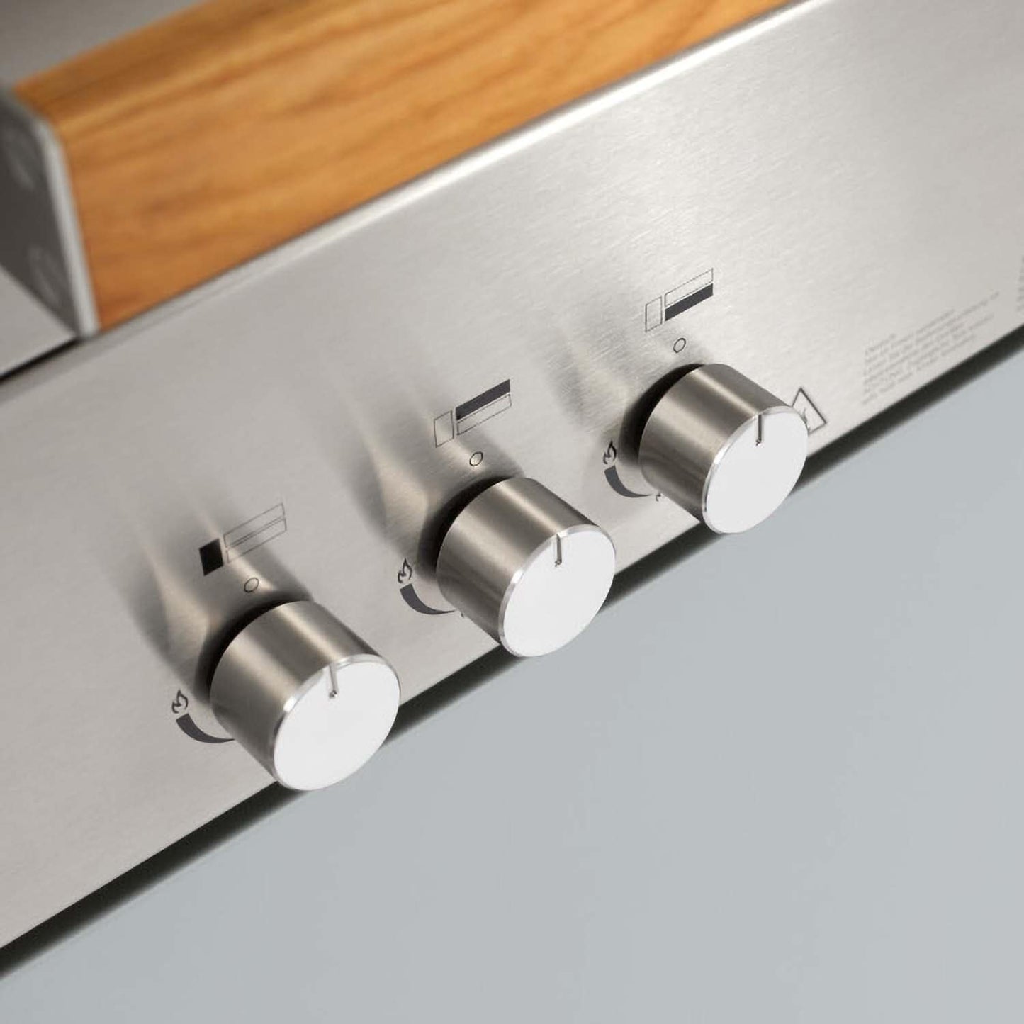 Flammkraft Model D Natural Gas Grill - Light Grey - 1030979 - Image 4