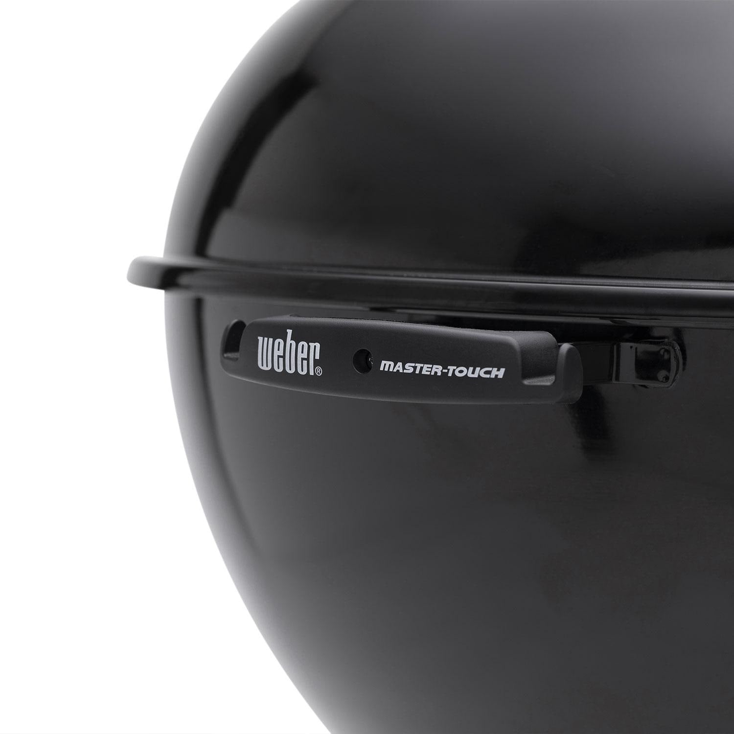 Weber Master Touch 26-Inch Charcoal Grill w/ Gourmet BBQ System Cooking Grate - Black - 1500064 - Image 4