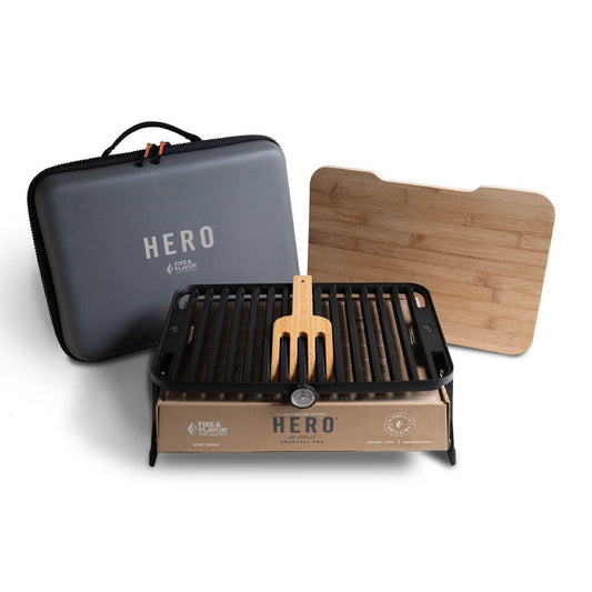 Fire & Flavor HERO Charcoal Grill System - FFG3 - Image 1