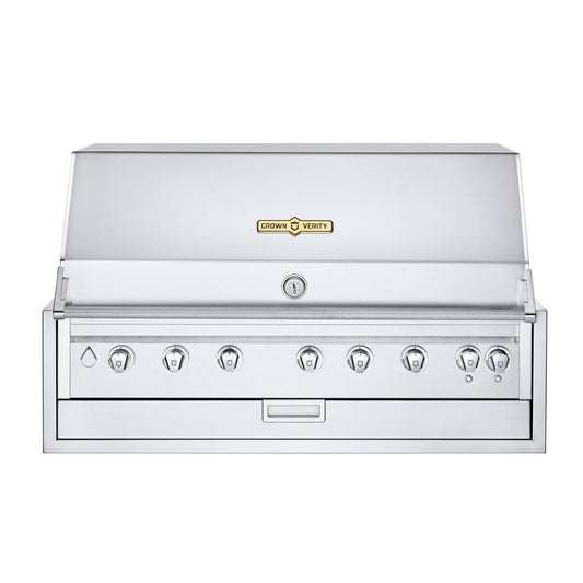 Crown Verity Infinite Series 48-Inch Built-In Natural Gas Grill W/ Lights - IBI48NG-LT - Image 1