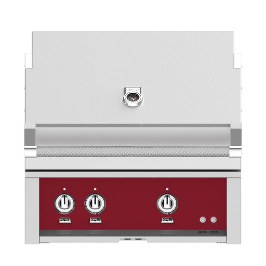 Hestan 30-Inch Built-In Propane Gas Grill W/ Sear Burner & Rotisserie - Tin Roof - GMBR30-LP-BG - Image 1