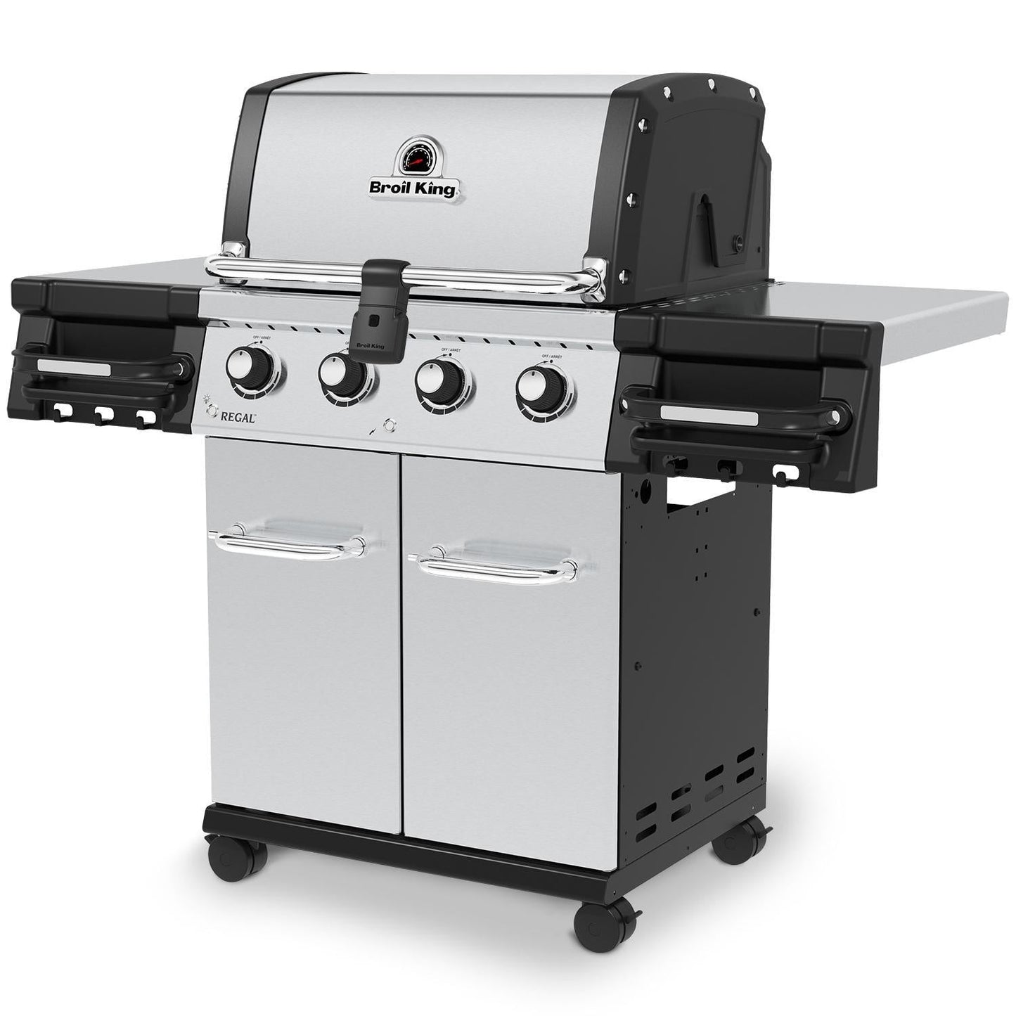 Broil King Regal S420 Pro 4-Burner Natural Gas Grill - Stainless Steel - Image 4