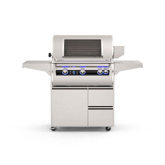 Fire Magic Echelon Diamond E660i 30-Inch Freestanding Natural Gas Grill w/ Rotisserie, Left Side Infrared Burner, Magic Window & Analog Thermometer - Image 1