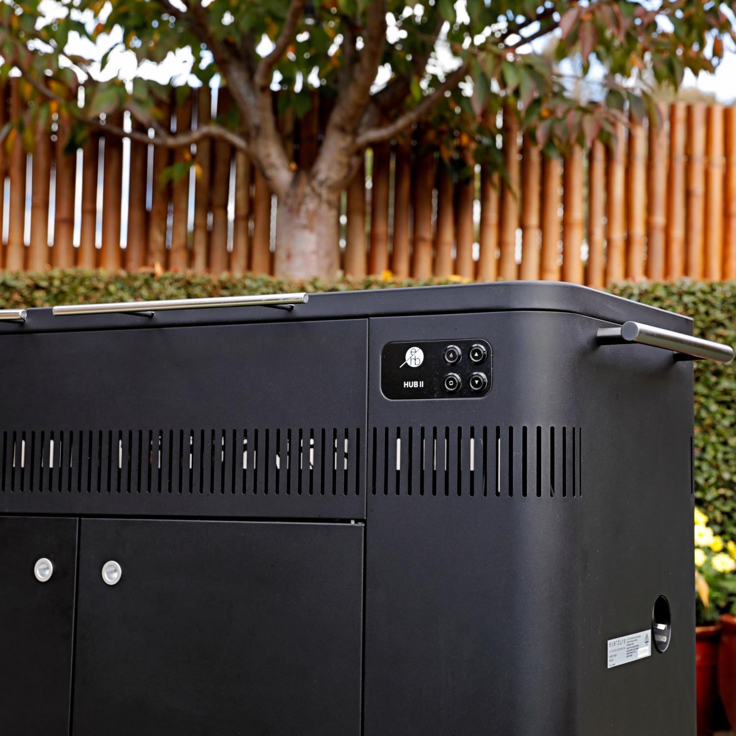Everdure HUB II 54-Inch Charcoal Grill With Rotisserie & Electronic Ignition - HBCE3BUS - Image 6