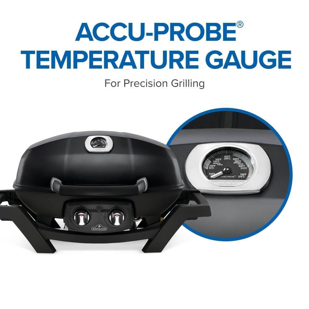 Napoleon TravelQ Pro 285X Portable Freestanding Propane Gas Grill - Black - Image 8