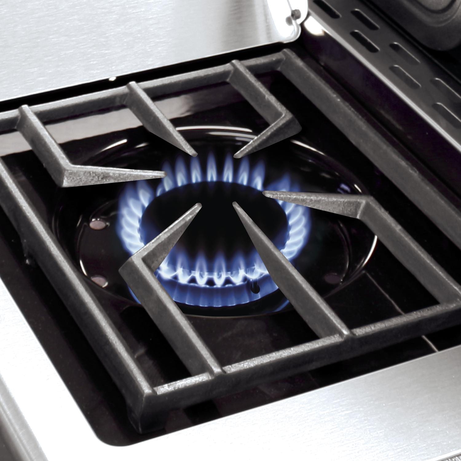 Broil King Imperial 490 4-Burner Built-In Natural Gas Grill With Rotisserie & Side Burner - Stainless Steel - 956087 - Image 11
