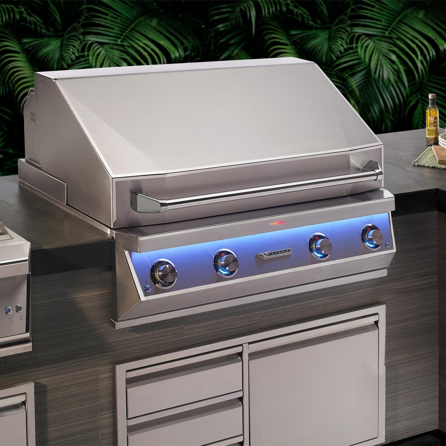 Twin Eagles Eagle One 42-Inch 3-Burner Built-In Natural Gas Grill with Sear Zone & Infrared Rotisserie Burner - TE1BQ42RS-N - Image 9