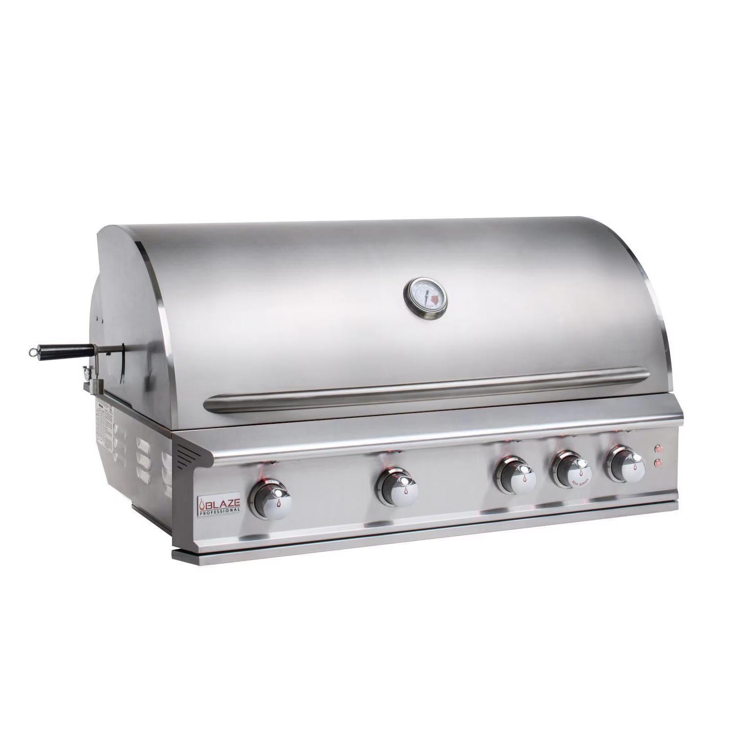 Blaze Professional LUX 44-Inch 4-Burner Built-In Natural Gas Grill w/ Rear Infrared Burner - BLZ-4PRO-NG - Image 1