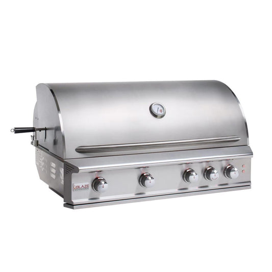 Blaze Professional LUX 44-Inch 4-Burner Built-In Natural Gas Grill w/ Rear Infrared Burner - BLZ-4PRO-NG - Image 1
