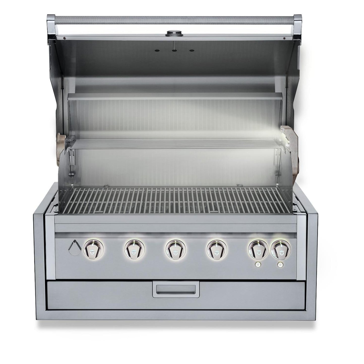 Crown Verity Infinite Series 36-Inch Built-In Natural Gas Grill W/ Lights - IBI36NG-LT - Image 2
