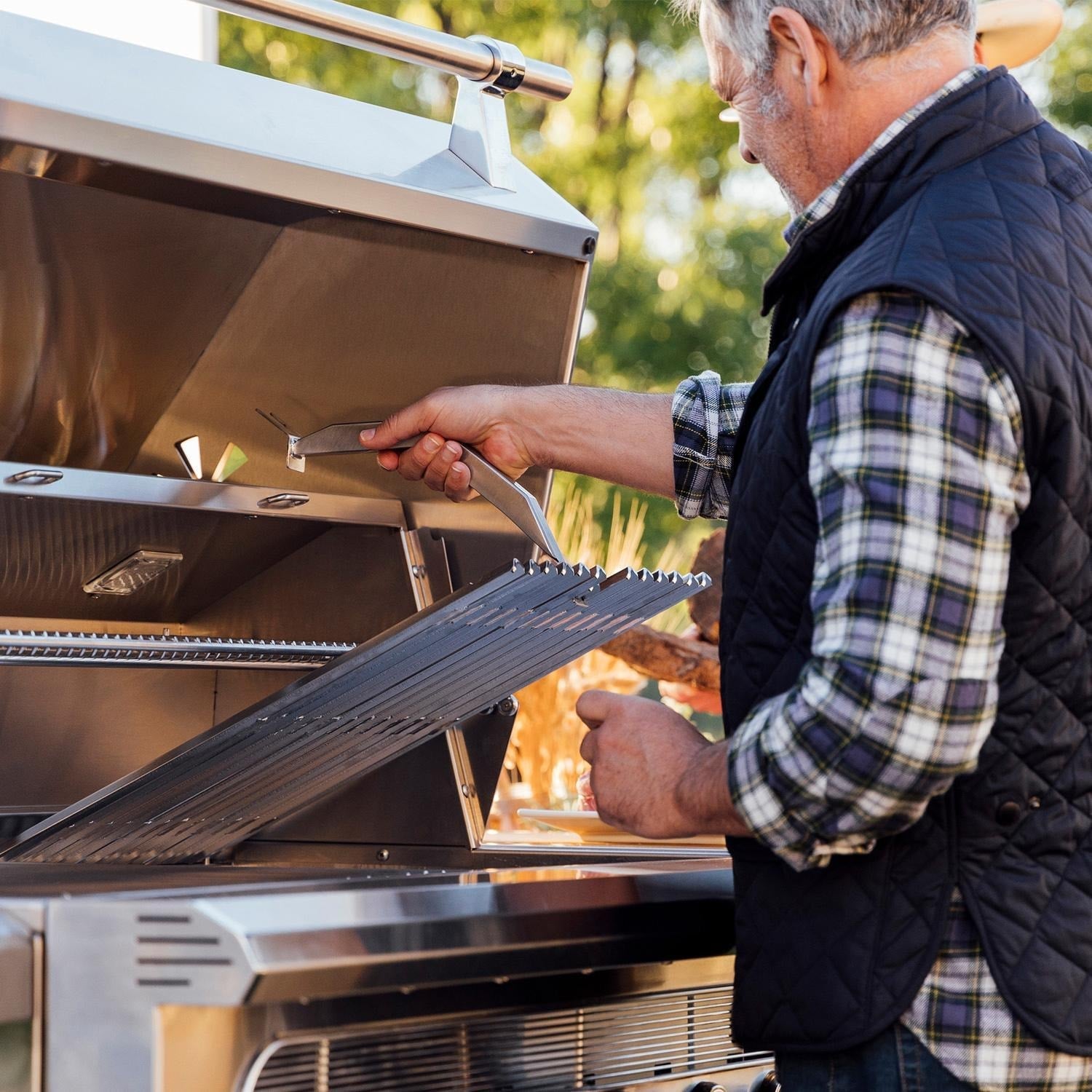 American Made Grills Muscle 54-Inch Freestanding Hybrid Grill - Natural Gas - MUSFS54-NG - Image 2