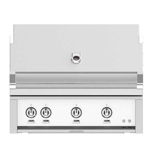Hestan 36-Inch Built-In Natural Gas Grill W/ Sear Burner & Rotisserie - Froth - GMBR36-NG-WH - Image 1