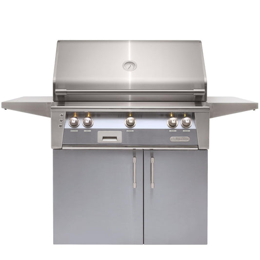 Alfresco ALXE 36-Inch  Propane Grill With Sear Zone And Rotisserie - Signal Gray - ALXE-36SZC-LP-S7004 - Image 1