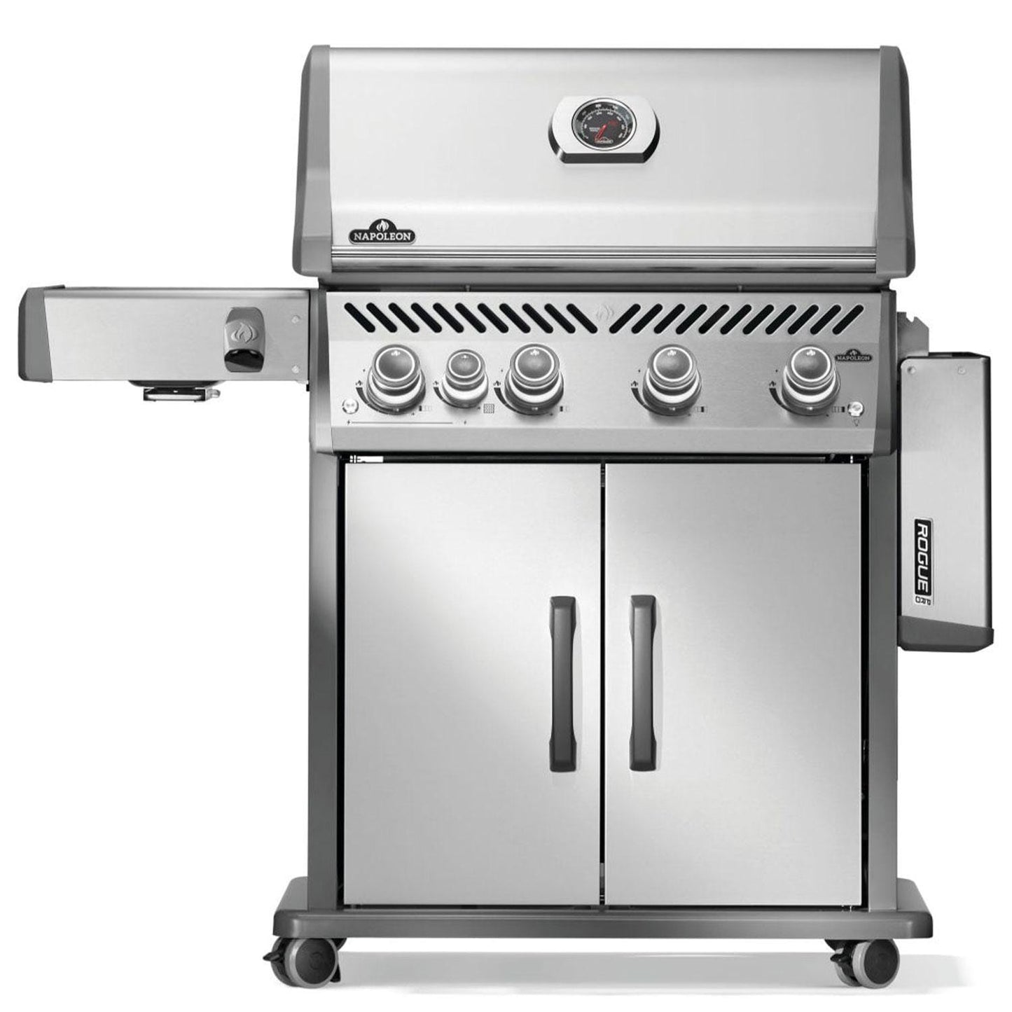 Napoleon Rogue PRO 525 4-Burner Propane Grill w/ Side Burner - RP525SIBPSS-2 - Image 10