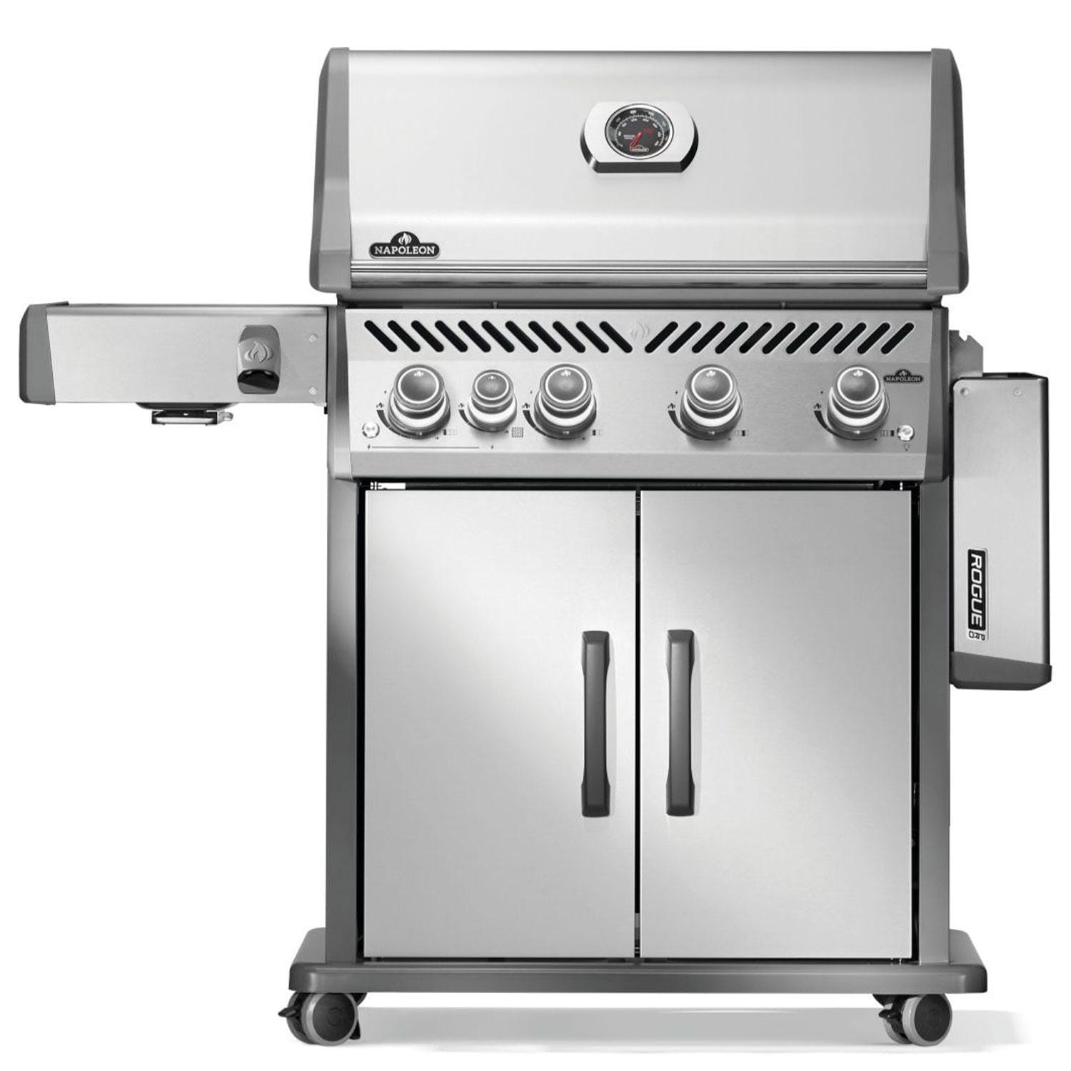 Napoleon Rogue PRO 525 4-Burner Propane Grill w/ Side Burner - RP525SIBPSS-2 - Image 10