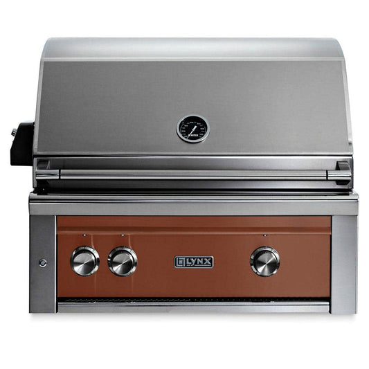 Lynx Professional 30 Inch Built-In All Infrared Trident Natural Gas Grill w/ Rotisserie in Sierra - L30ATR-SING - Image 1
