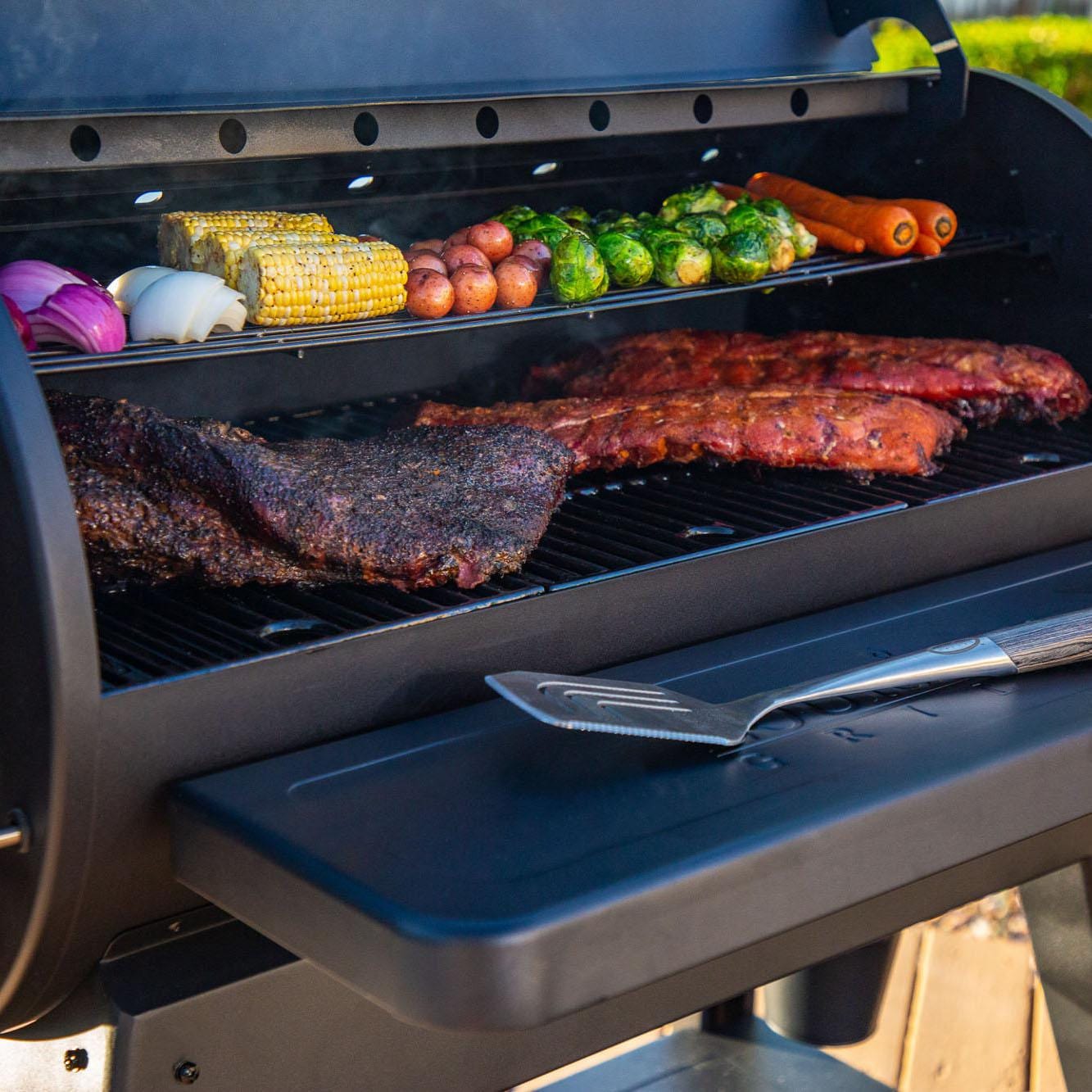 Louisiana Grills LG1000BL Black Label Series Pellet Grill W/ Wi-Fi Control - 10639 - Image 7