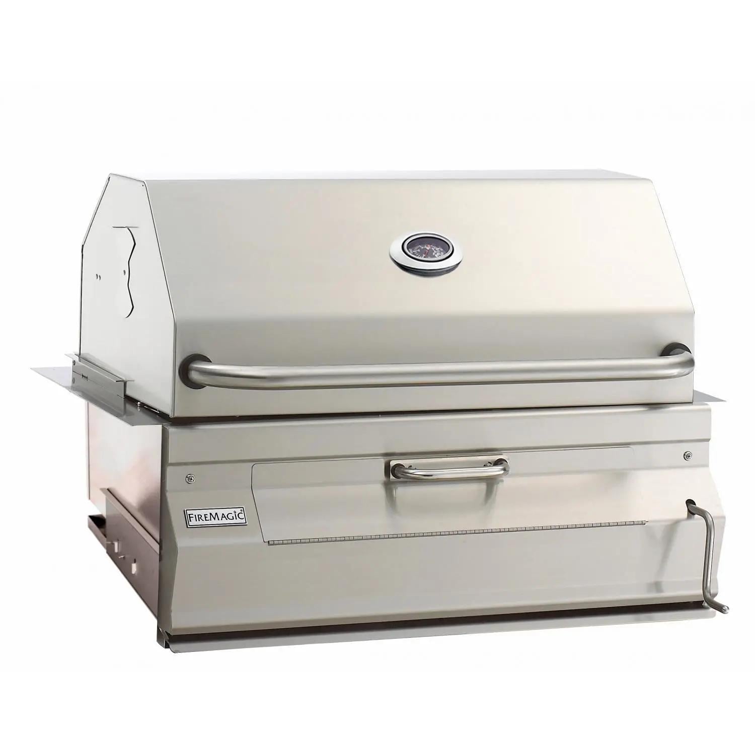 Fire Magic Legacy 30-Inch Built-In Smoker Charcoal Grill - 14-SC01C-A - Image 2