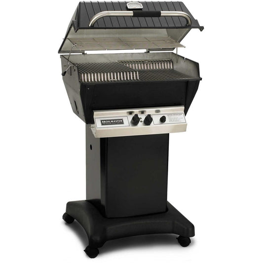 Broilmaster P3-XF Premium Propane Gas Grill On Black Cart - Image 1