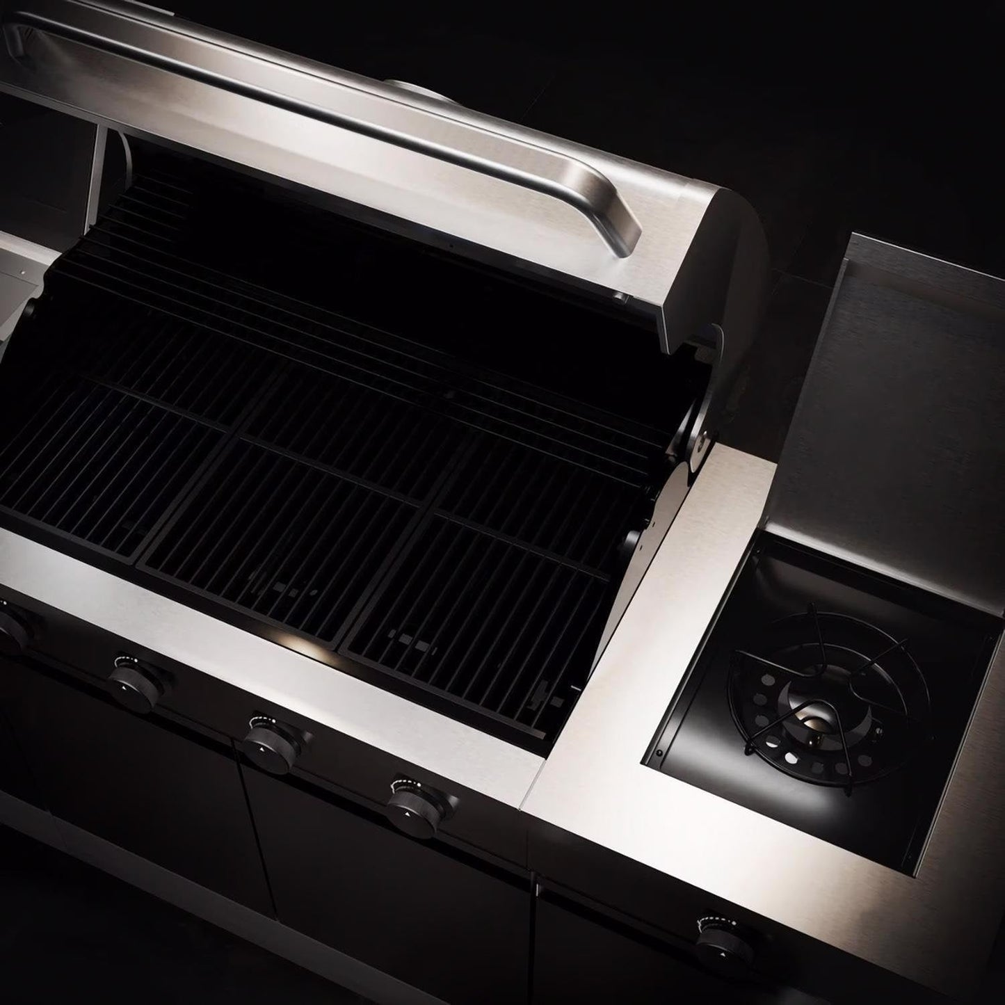TYTUS Fresno Series 5-Burner Propane Island Grill in Stainless Steel + Ash Stone - TDT-021-0704 - Image 3