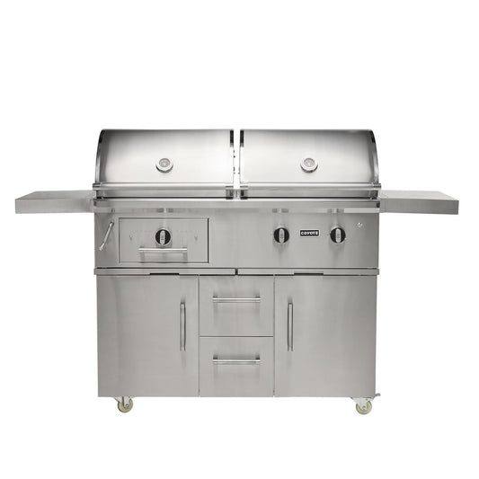 Coyote 50-in Propane / Charcoal Grill - Image 1