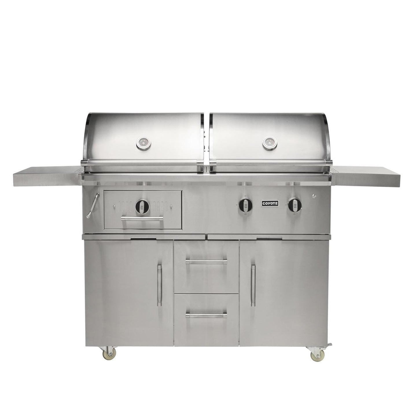 Coyote 50-in Natural Gas / Charcoal Grill - Image 1