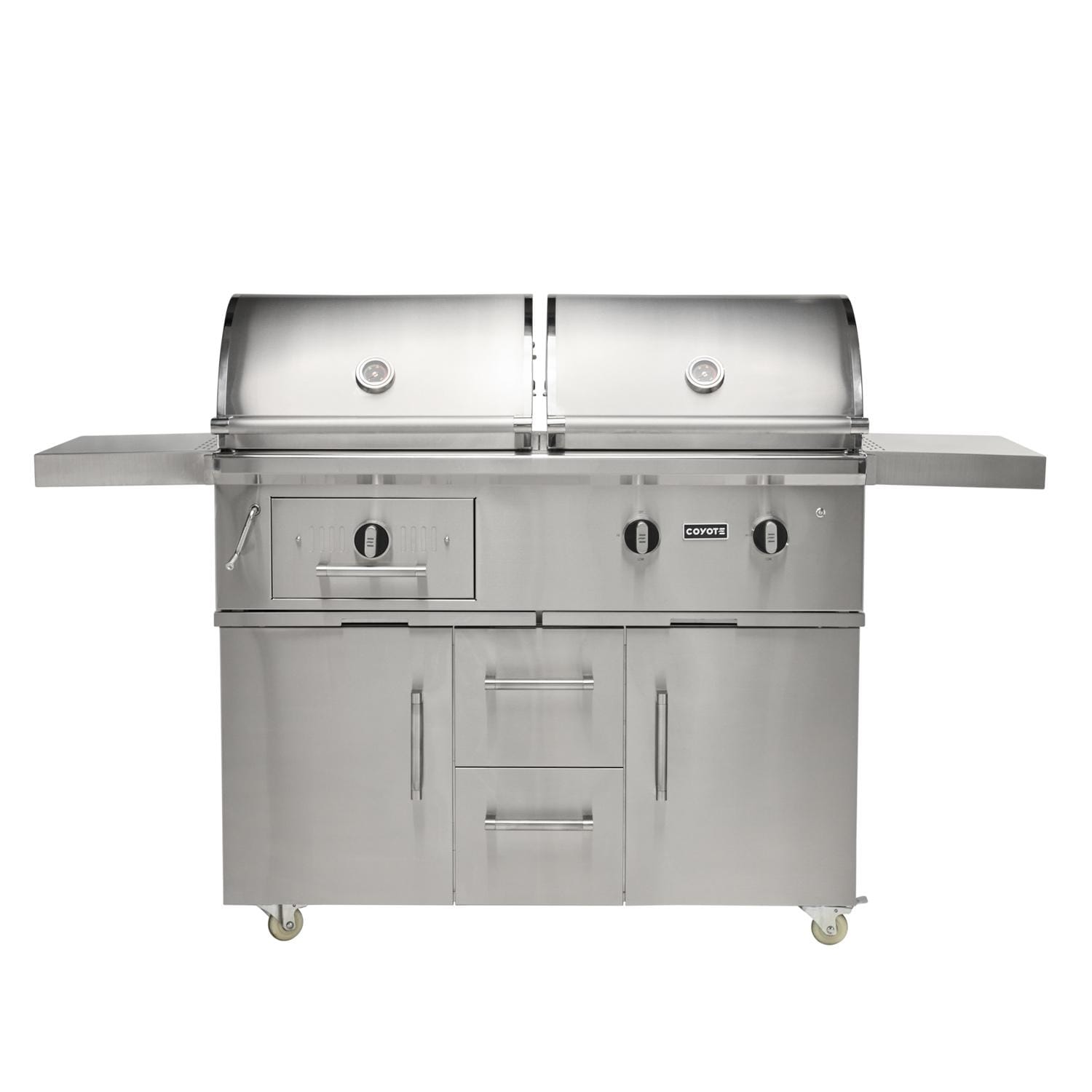 Coyote 50-in Natural Gas / Charcoal Grill - Image 1