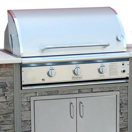 ProFire Professional Deluxe Series 36-Inch Built-In Propane Gas Grill - PFDLX36G-P - Image 1