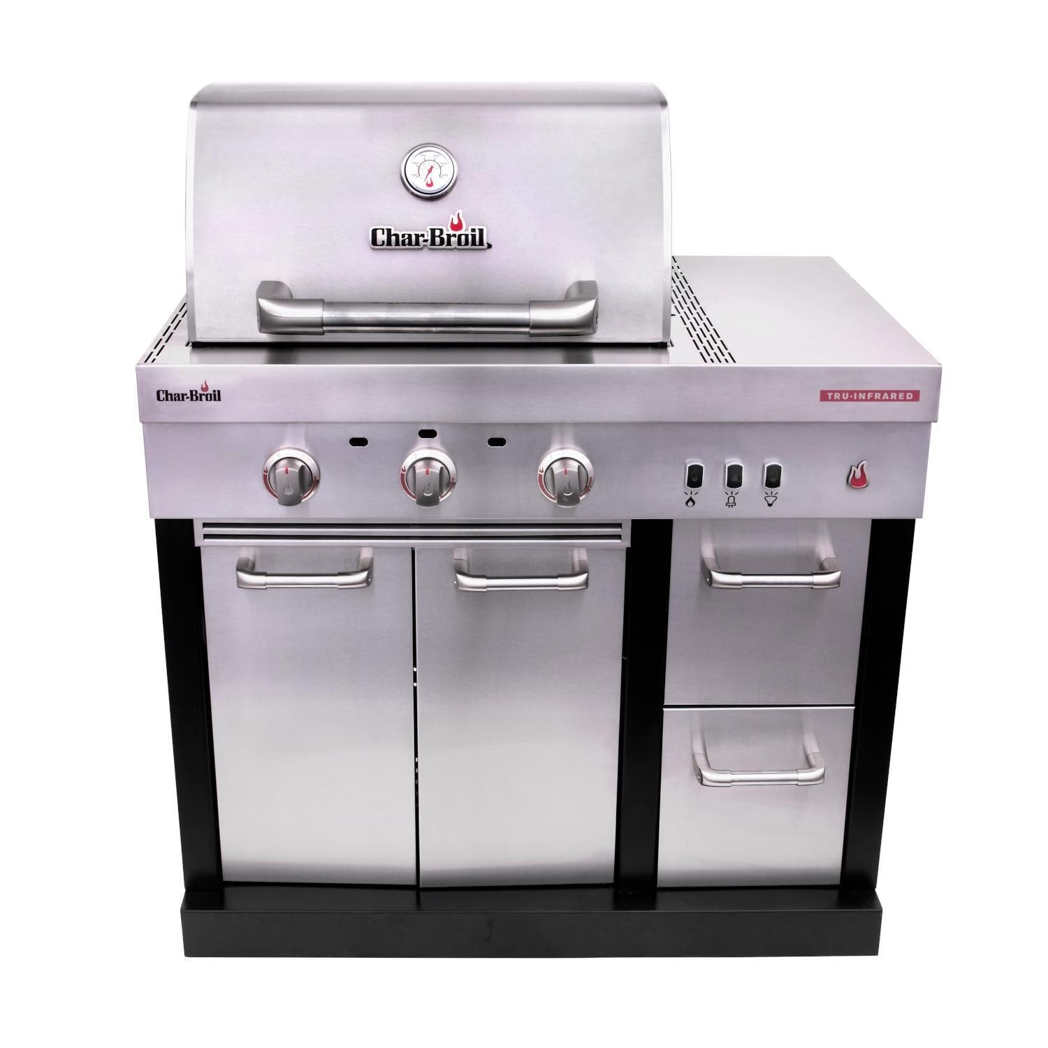 Charbroil Medallion Series Modular Outdoor Kitchen Amplifire 3-Burner Propane Gas Grill - 463246018 - Image 1