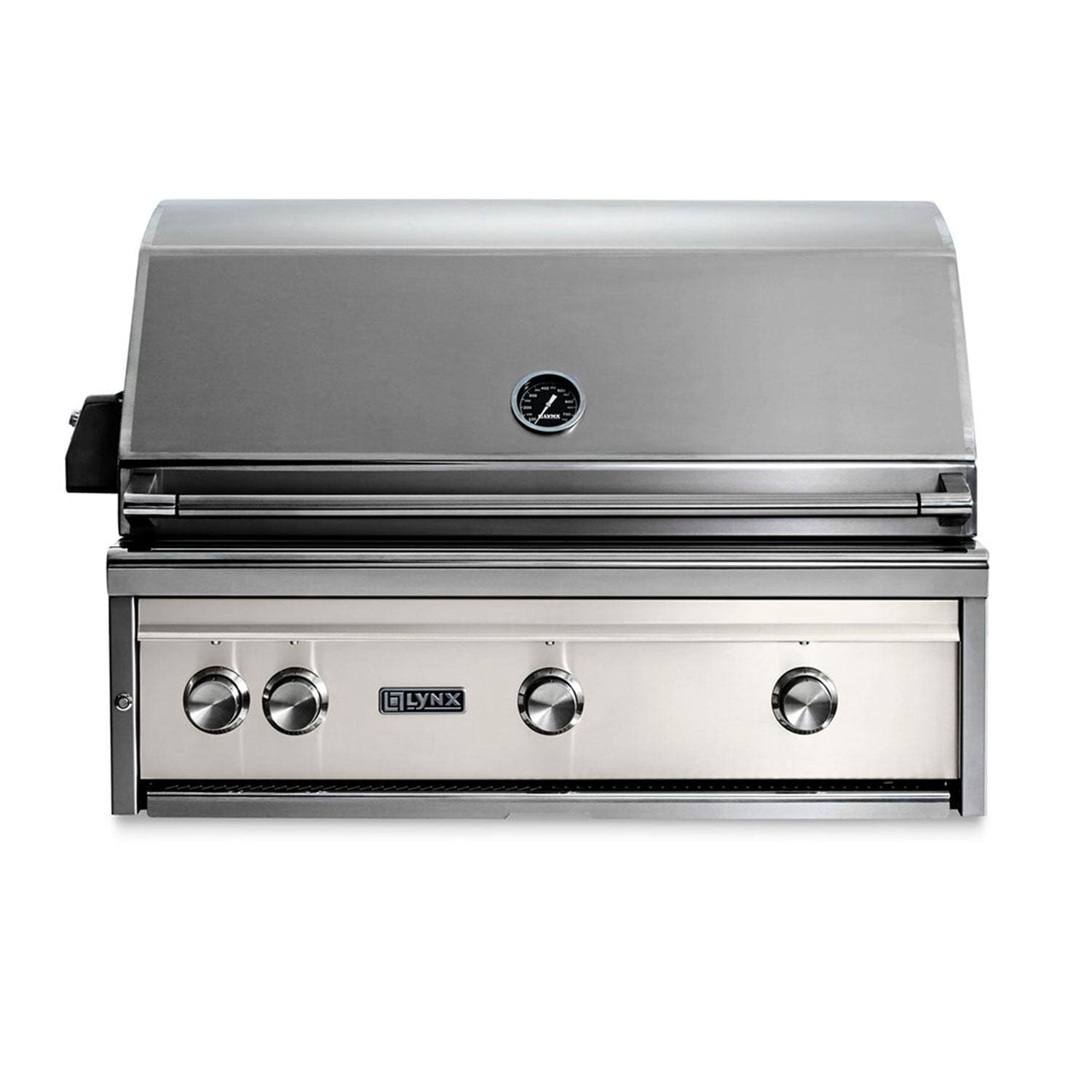Lynx Professional 36 Inch Built-In All Infrared Trident Propane Grill w/ Flametrak & Rotisserie in Glacier - LF36ATR-GLLP - Image 1