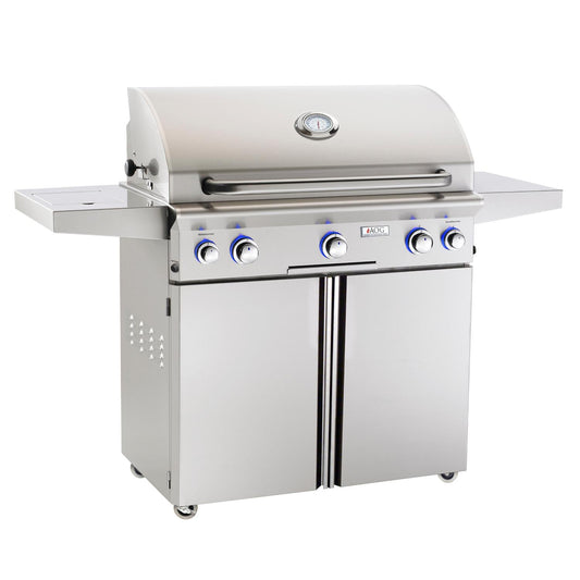 American Outdoor Grill L-Series 36-Inch 3-Burner Propane Gas Grill W/ Rotisserie & Single Side Burner - 36PCL - Image 1