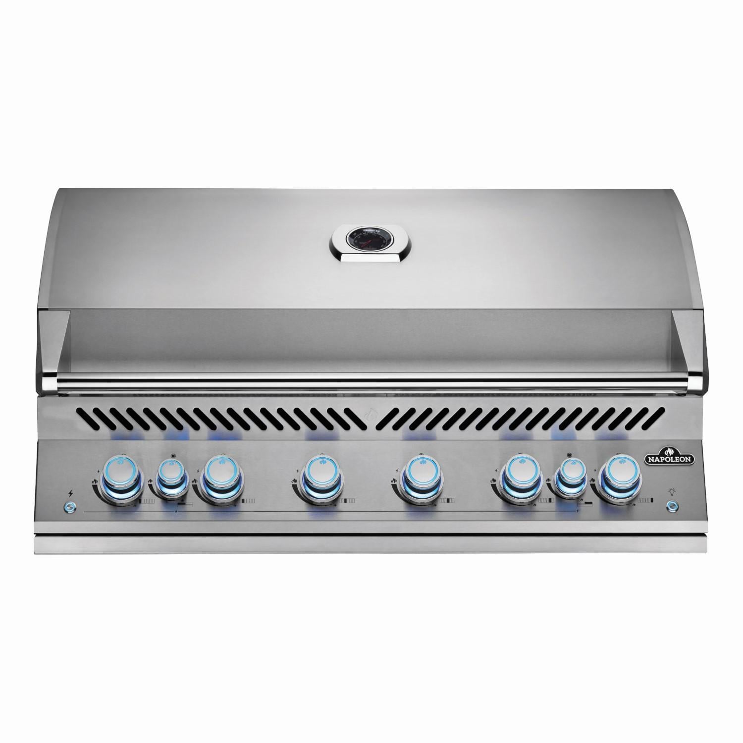 Napoleon 700 Series 5-Burner 44-Inch Built-In Natural Gas Grill w/ Rotisserie & SafetyGlow - BIG44RBNSS-1 - Image 1