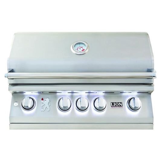 Lion L75000 32-Inch Stainless Steel Built-In Natural Gas Grill - Image 1